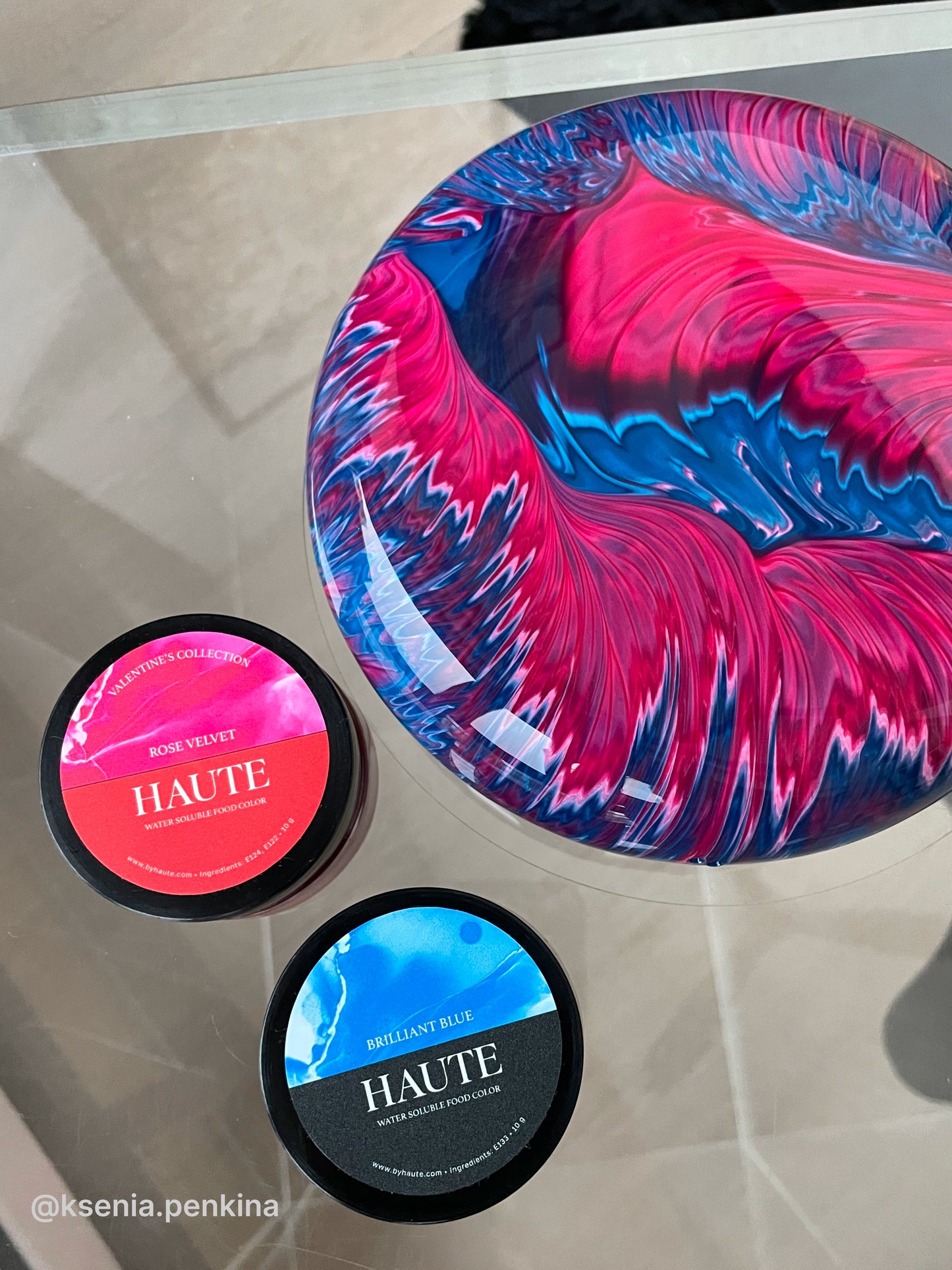 Best Haute Food Colors by Ksenia Penkina, Natural Colouring, Water Soluble, Oil Soluble, Fat Soluble Powder, Professional, Chefrubber, Colourmill, Chefmaster, Silikomart, Pavoni, Decorelief, Matfer, PastryClass, Valrhona, Cacao Barry, For Macarons, For Cakes
