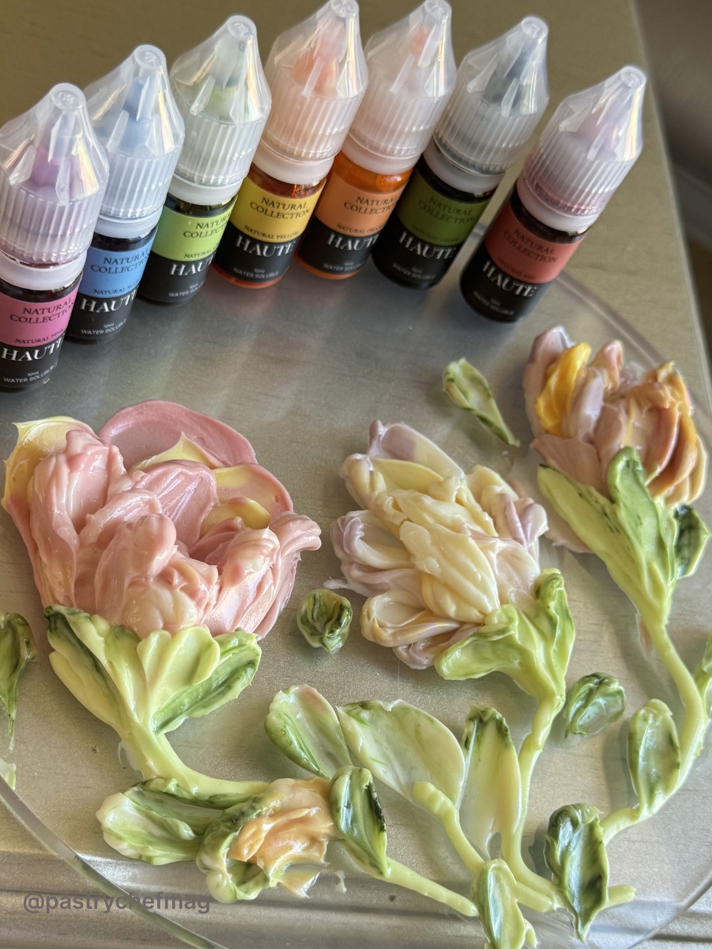 Best Natural Haute Food Colors by Ksenia Penkina, Vegetable Colours, Liquid Gel, Water Soluble, Oil Soluble, Fat Soluble Gel, Food Colouring, Chefrubber, Colourmill, Chefmaster, Silikomart, Pavoni, Decorelief, Matfer, PastryClass, Valrhona, Cacao Barry, For Macarons, For Glazing