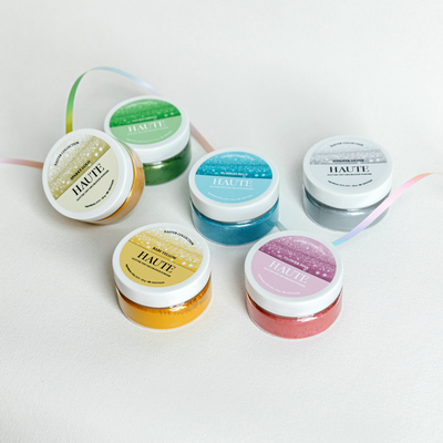 Haute Food Colors by Ksenia Penkina, Decoration Glitter Tint, Water Soluble, Oil Soluble, Fat Soluble Powder, Food Colouring, Easter Collection, Chefrubber, Colourmill, Chefmaster, Silikomart, Pavoni, Decorelief, Matfer, PastryClass, Valrhona, Cacao Barry