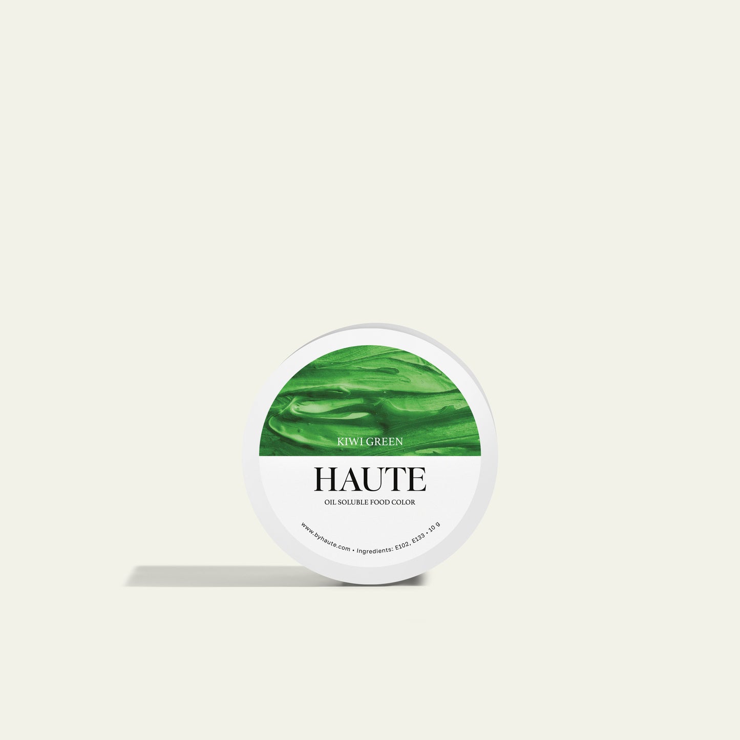 Haute Kiwi Green Oil Soluble Food Color for Rich, Vibrant Desserts and Pastries