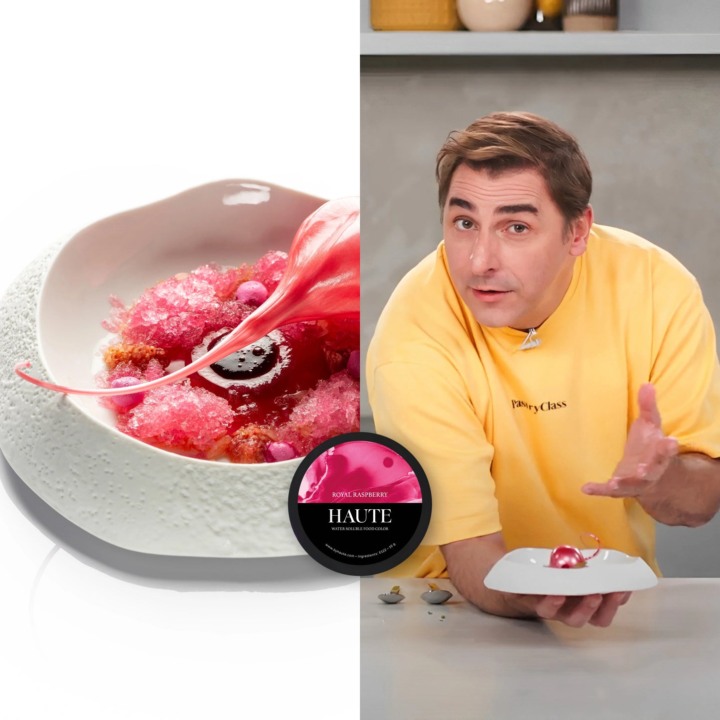 Best Haute Food Colors by Ksenia Penkina, Natural Colouring, Water Soluble, Oil Soluble, Fat Soluble Powder, Professional, Chefrubber, Colourmill, Chefmaster, Silikomart, Pavoni, Decorelief, Matfer, PastryClass, Valrhona, Cacao Barry, For Macarons, For Cakes