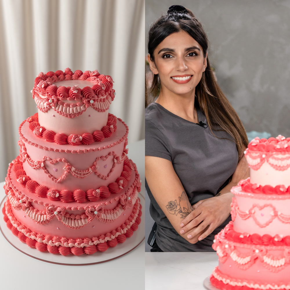 Mankoo pink 3-tier cake_candy pink.png