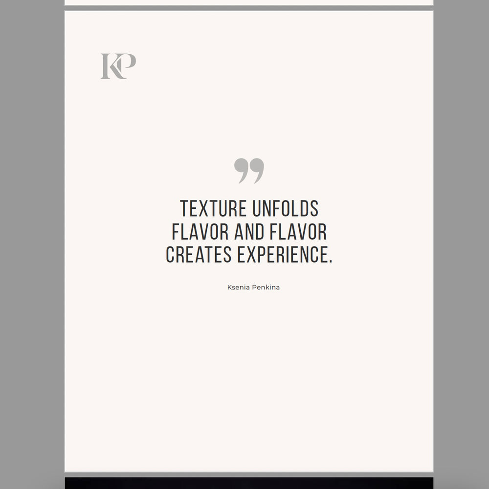 
                  
                    "TEXTURES" E-BOOK BY KSENIA PENKINA
                  
                